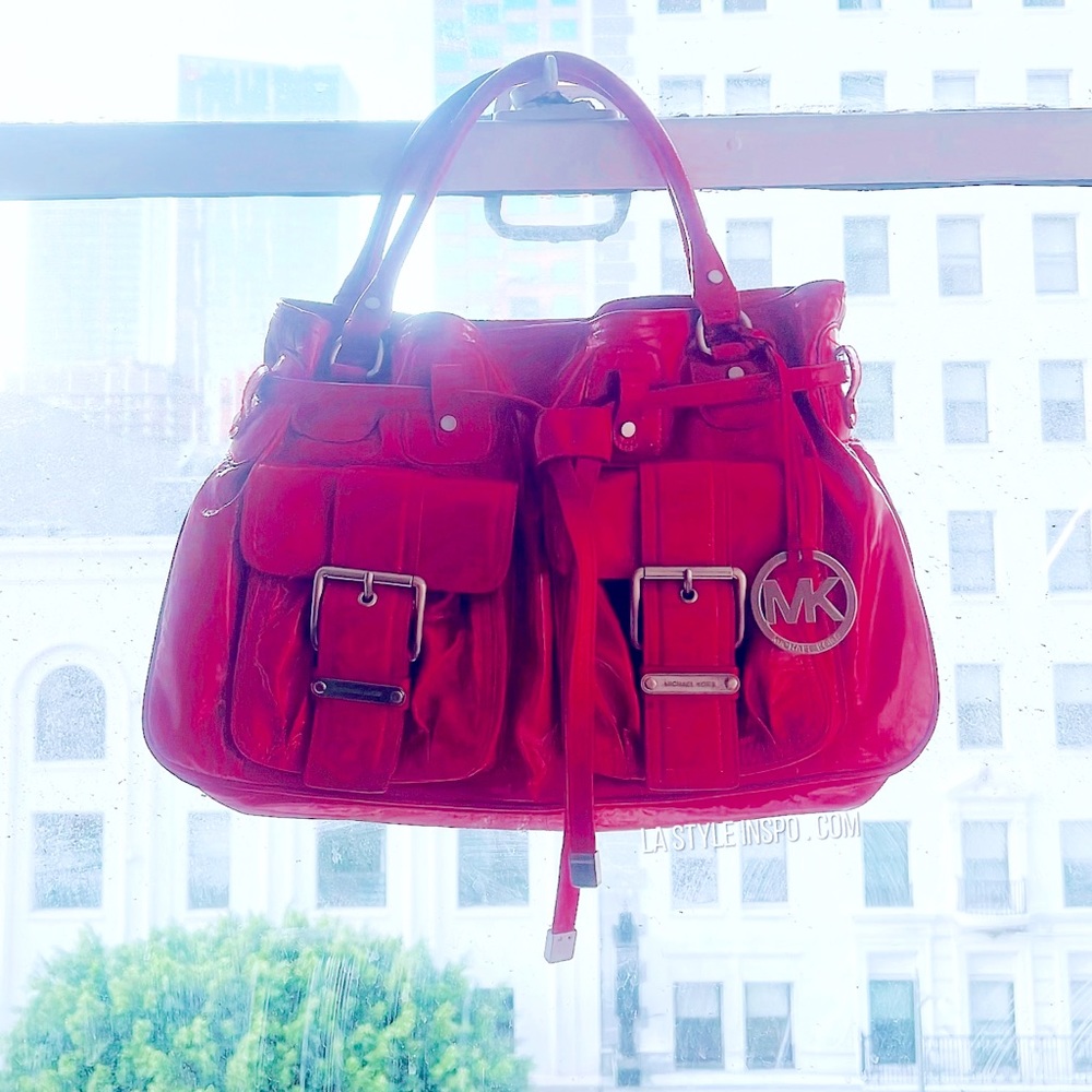 Michael Kors Laptop Bag Red
